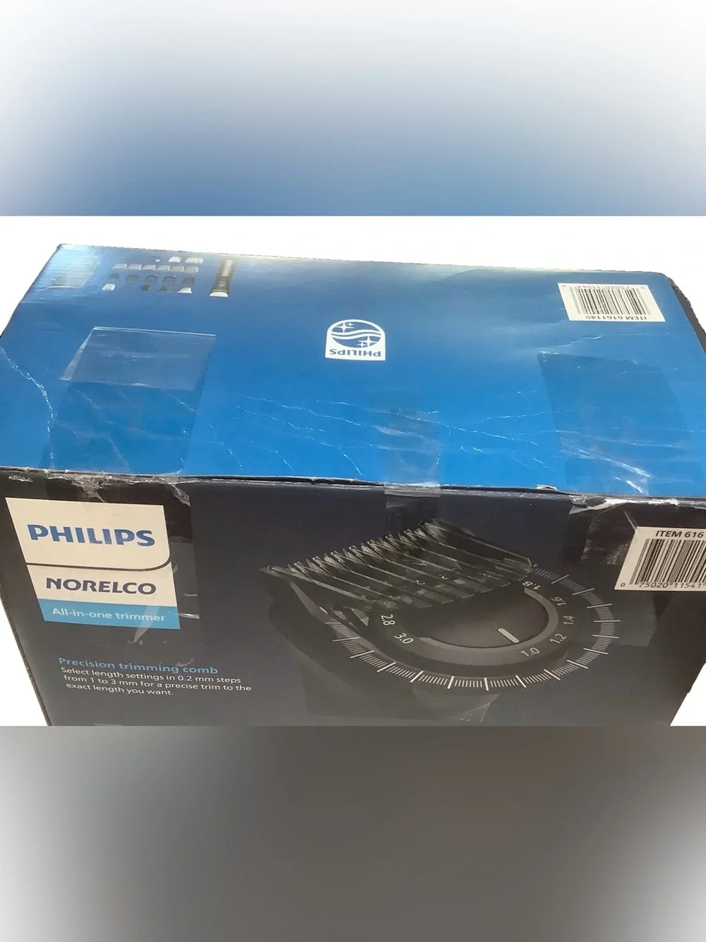 Philips Norelco ultimate precision All-in-One Trimmer- head face and body MG9526